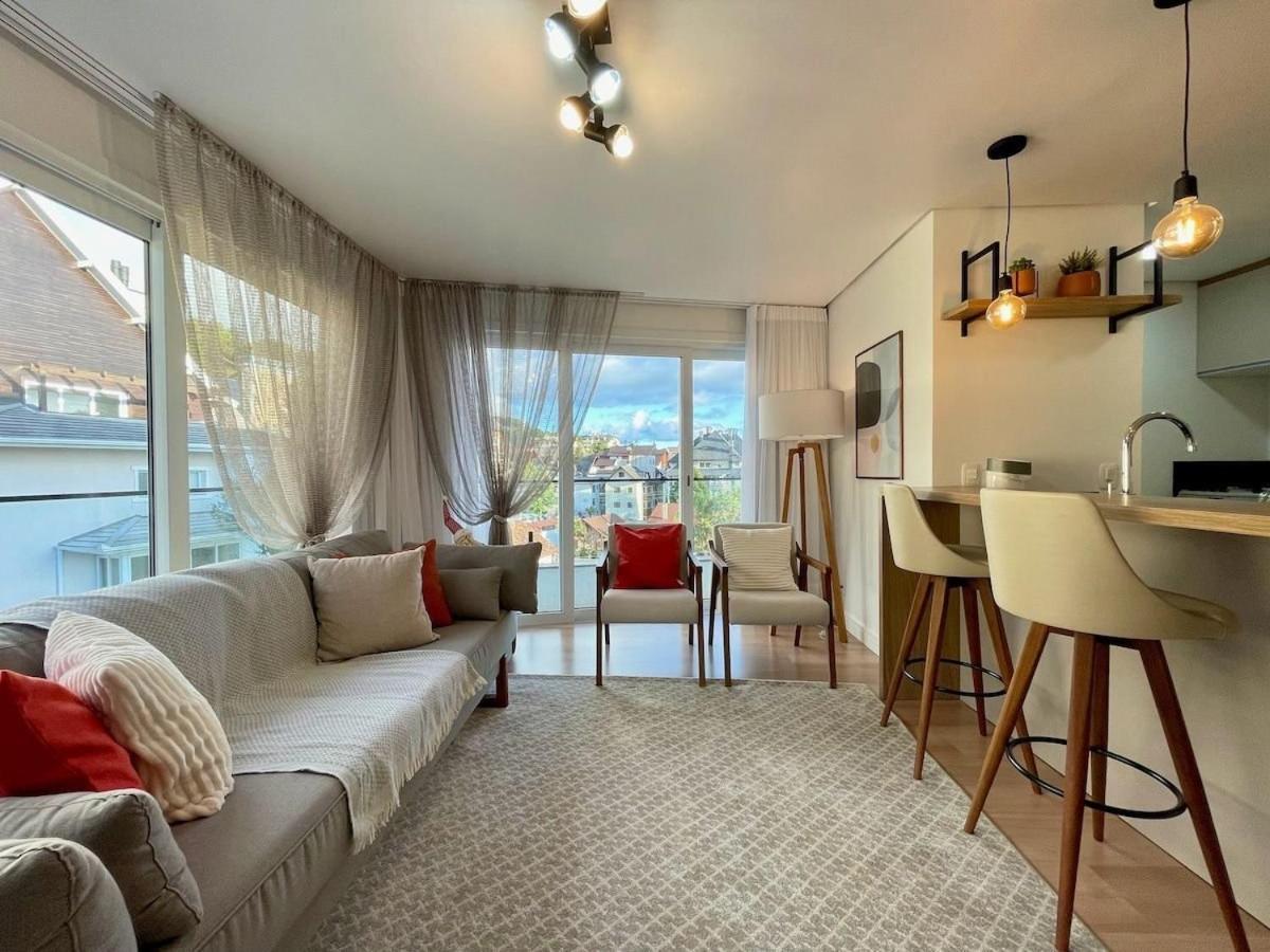 Apartamentos Solar Da Garibaldi Centro By Achei Gramado Esterno foto