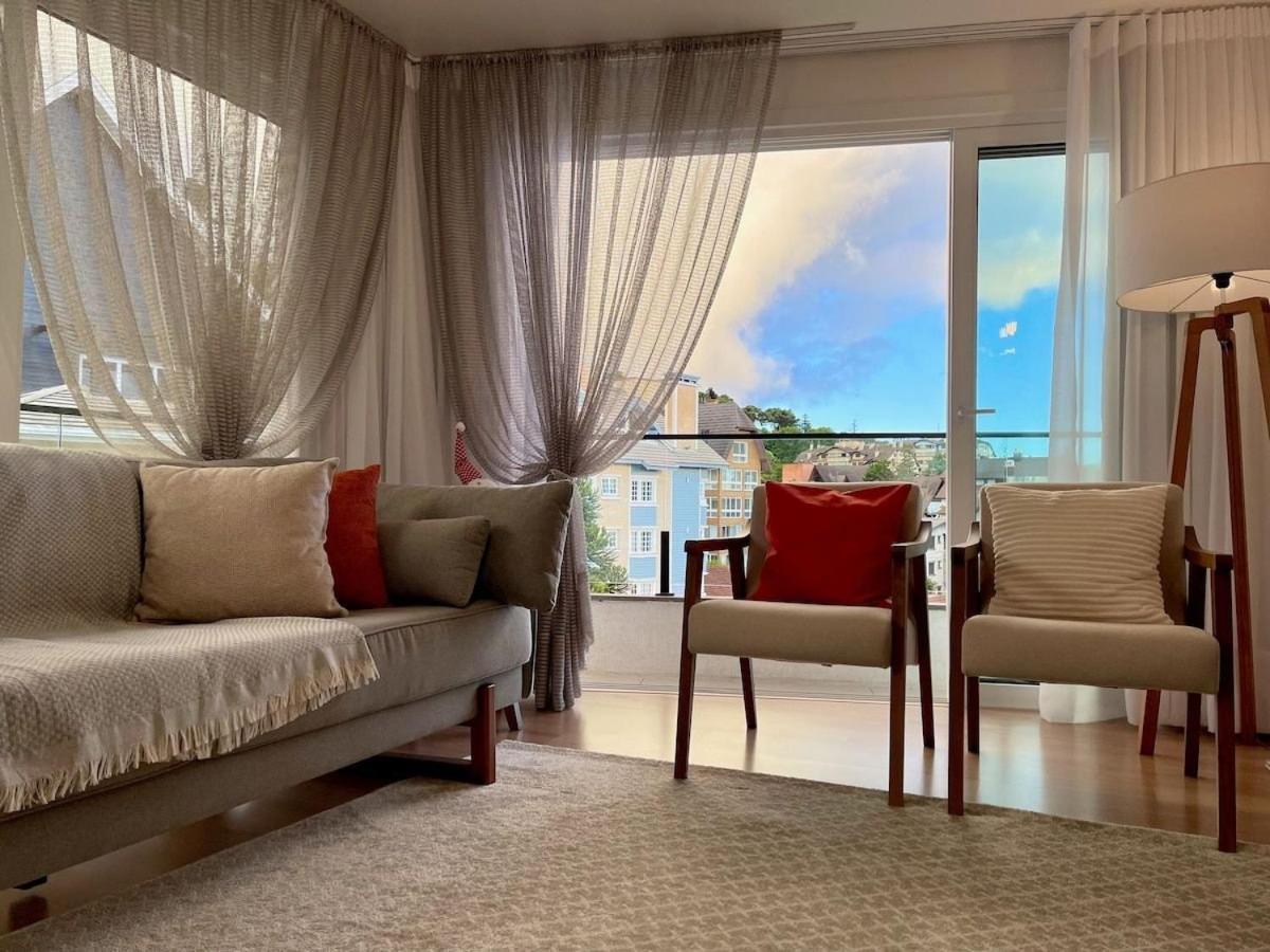 Apartamentos Solar Da Garibaldi Centro By Achei Gramado Esterno foto