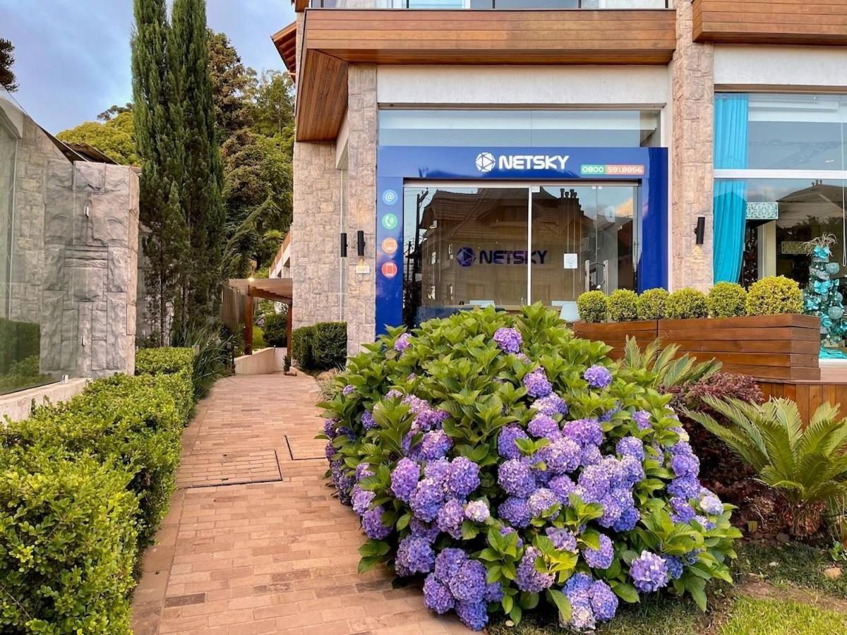Apartamentos Solar Da Garibaldi Centro By Achei Gramado Esterno foto