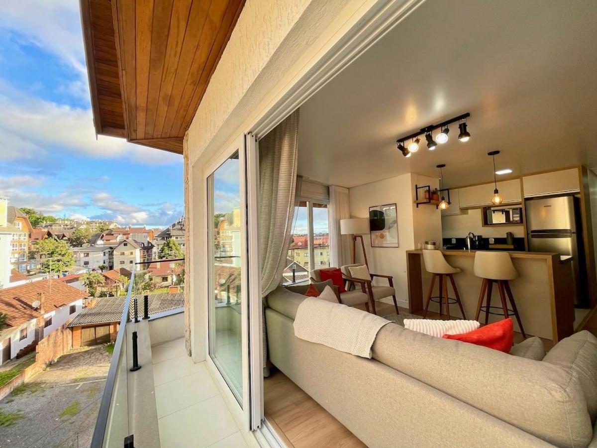 Apartamentos Solar Da Garibaldi Centro By Achei Gramado Esterno foto